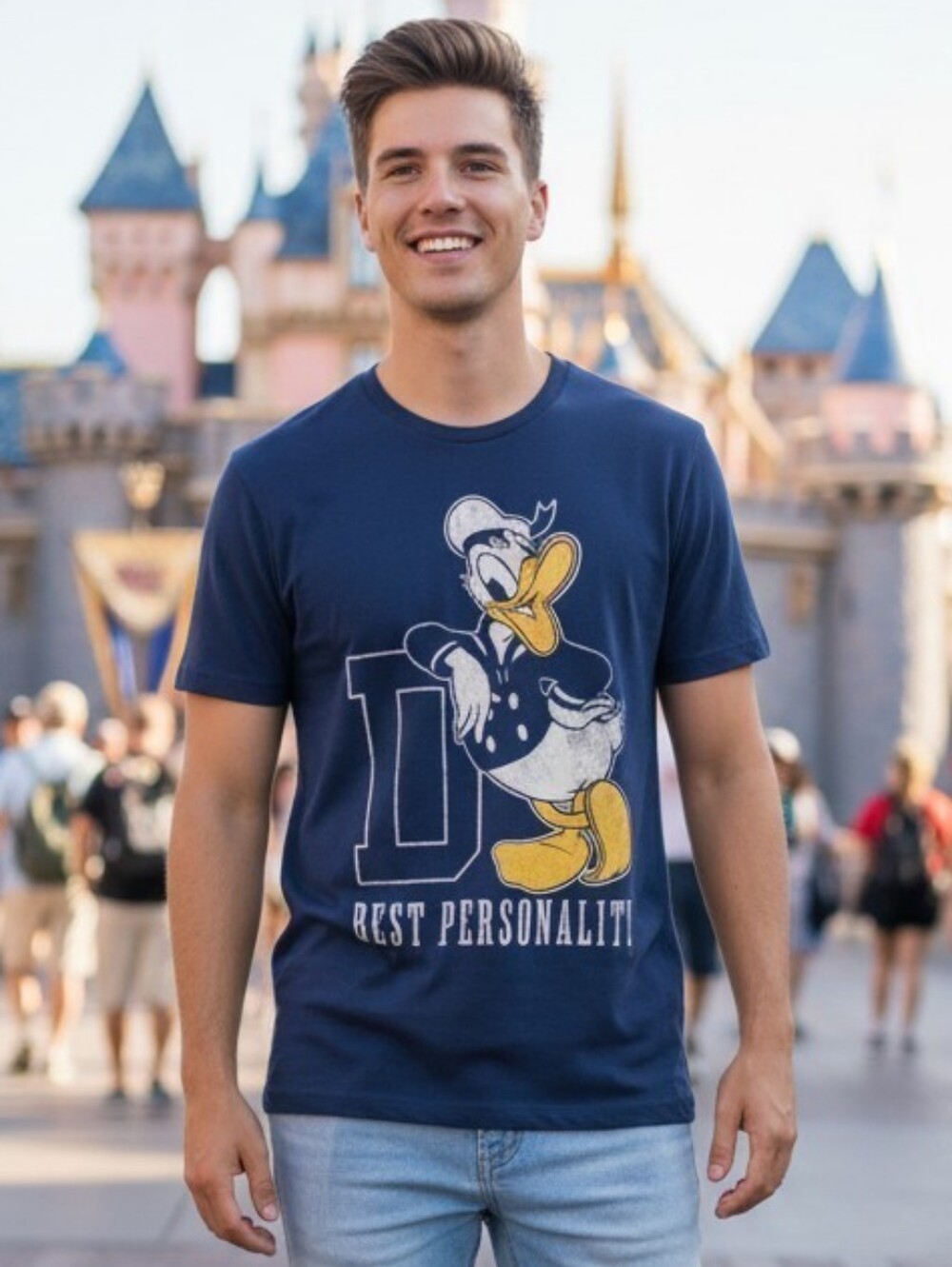 Disney Navy Blue Donald Duck Tee